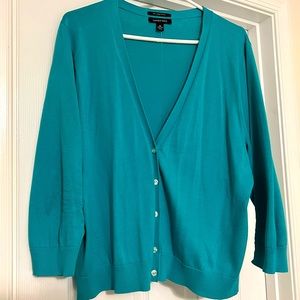 Lands’ End cardigan, women’s 1X